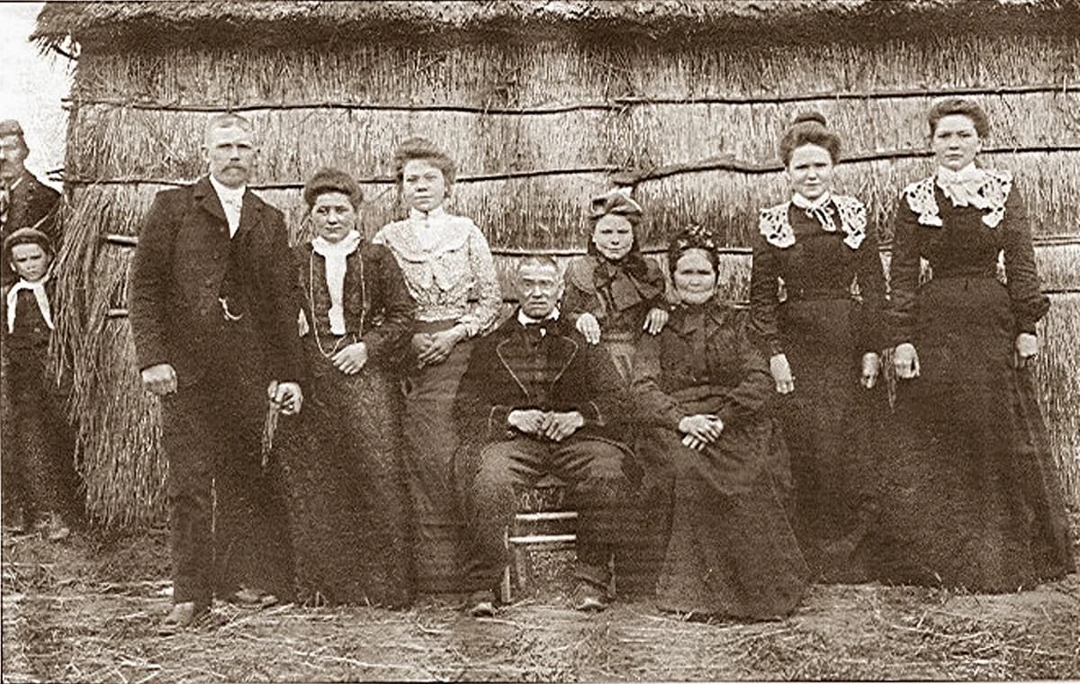 Family memory before AI colorization